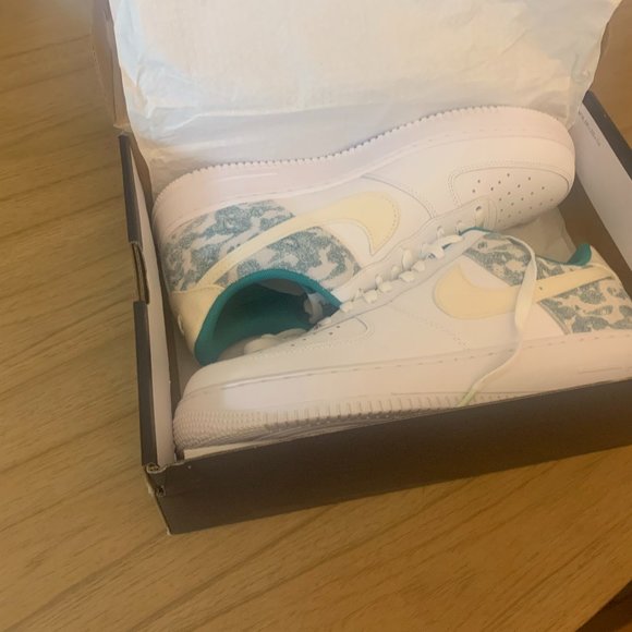 Nike Air Force 1 Low 07 LV8 Neptune Green Camo